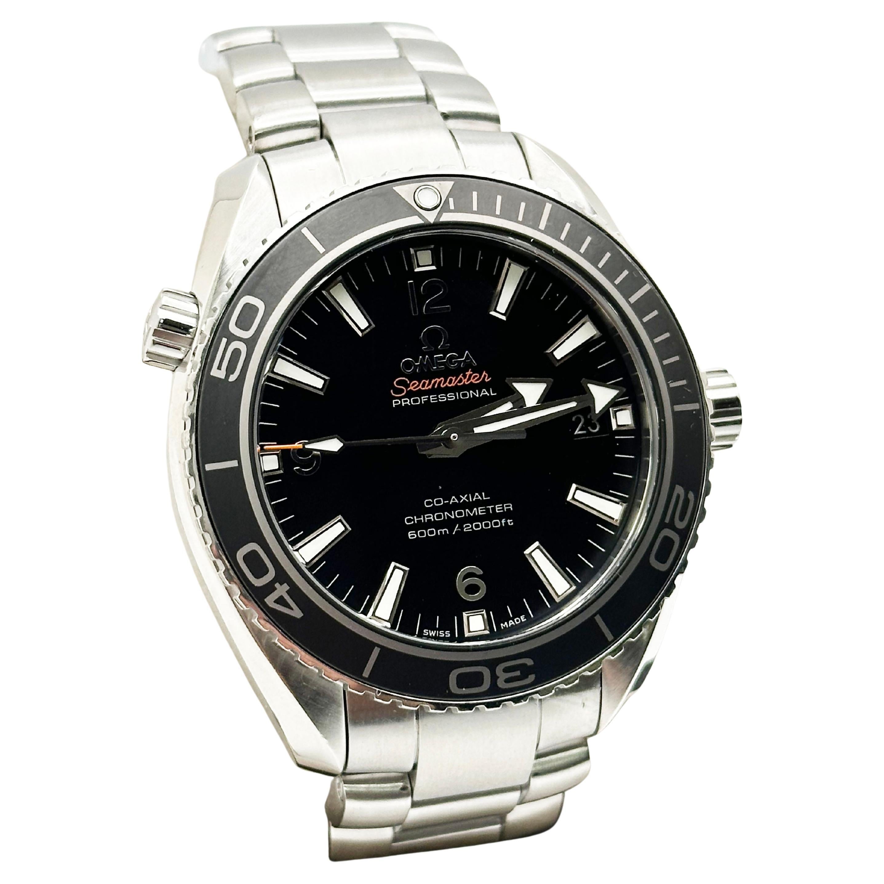 Omega Seamaster Planet Ocean 232.30.42.21.01.001 Acero inoxidable Caja Papel en venta