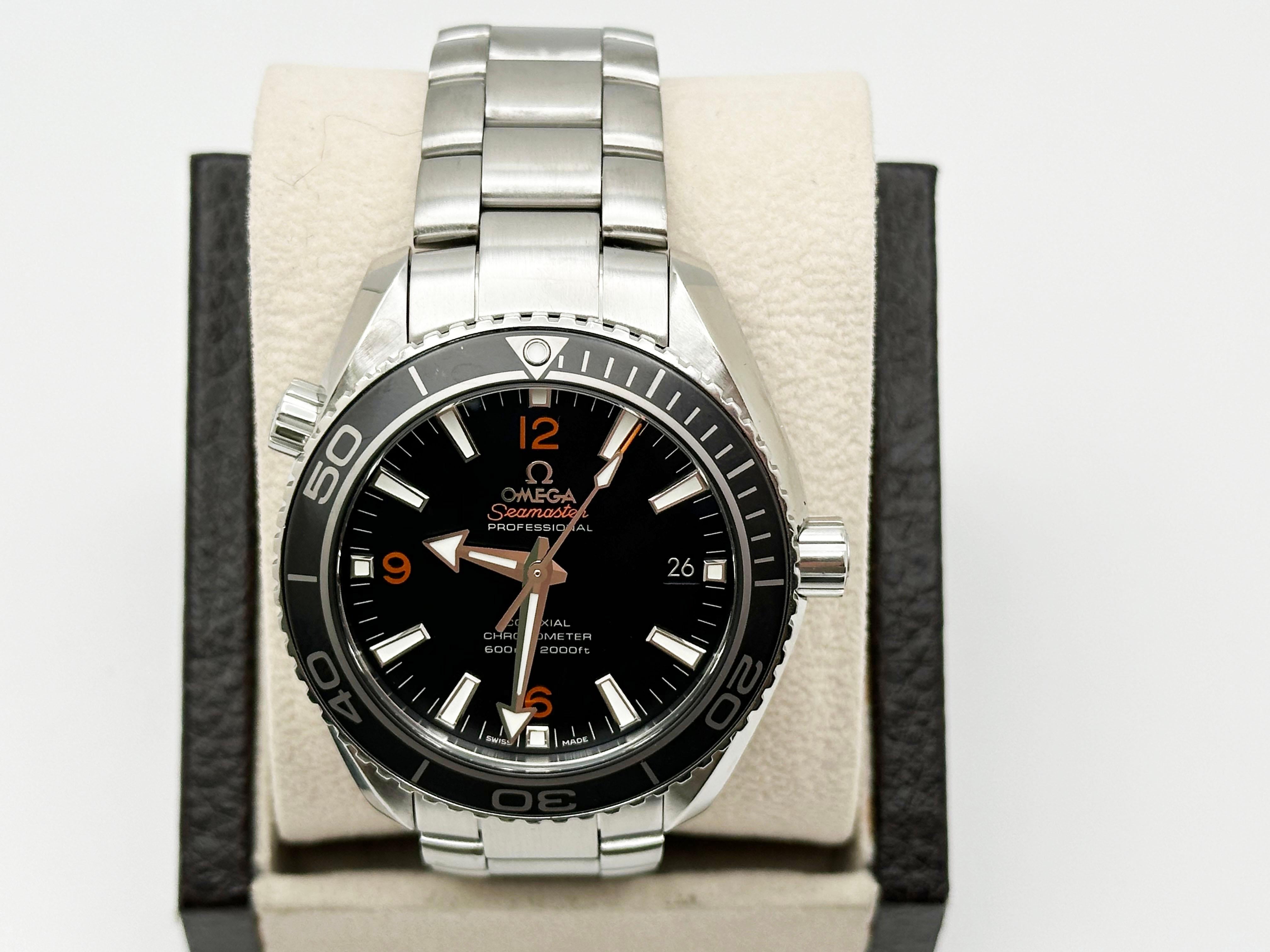 Omega Seamaster Planet Ocean 232.30.42.21.01.003 42mm Stainless Box Paper For Sale 1