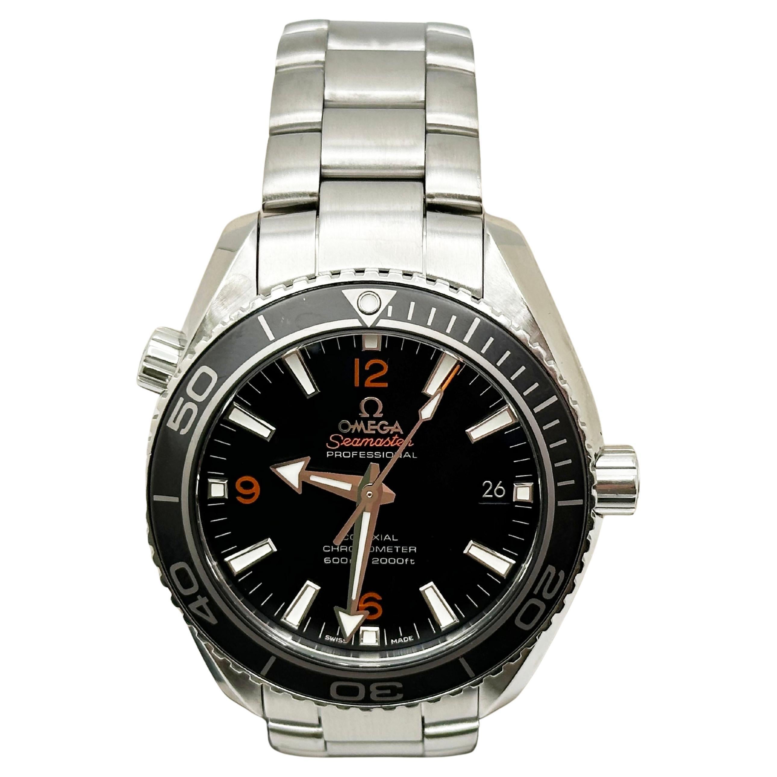 Omega Seamaster Planet Ocean 232.30.42.21.01.003 42mm Stainless Box Paper For Sale