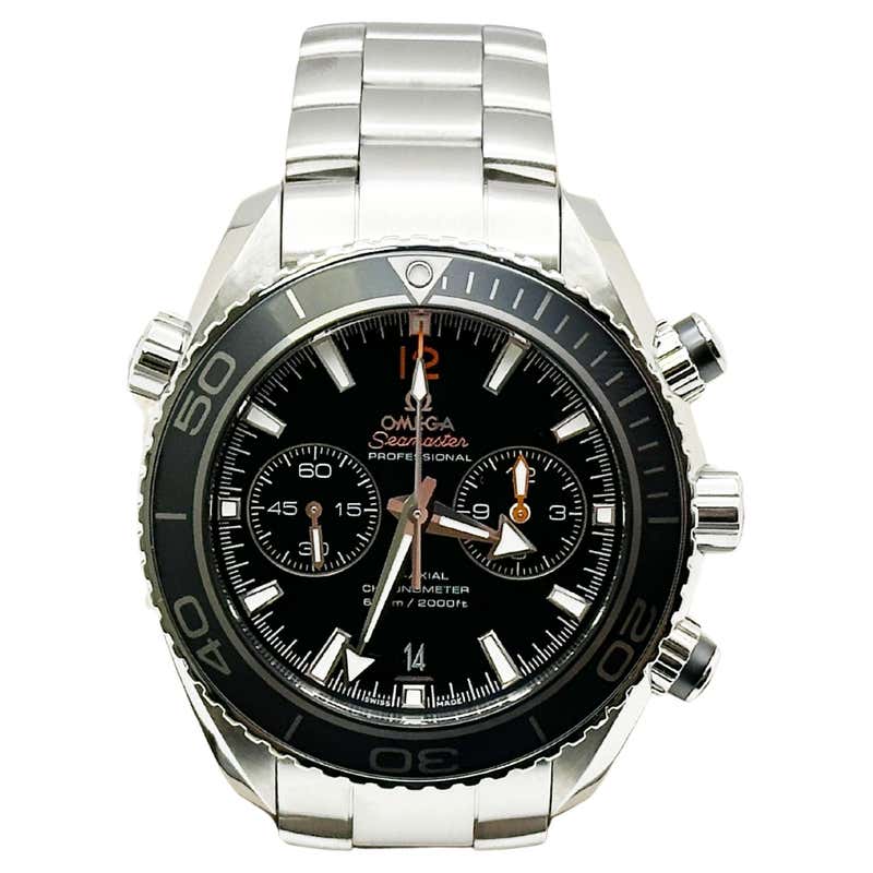 Omega 46 OMEGA Seamaster Planet Ocean Black Dial 232.30.46.51.01.003 Stainless ...