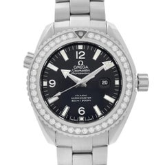 Omega Seamaster Planet Ocean Steel Diamond Ladies Watch 232.15.38.20.01.001