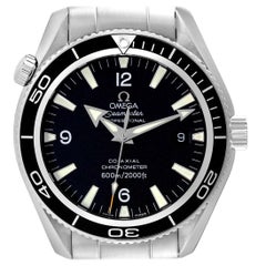 Omega Seamaster Planet Ocean 42 Co-Axial Steel Mens Watch 2201,50.00 Boîte Card