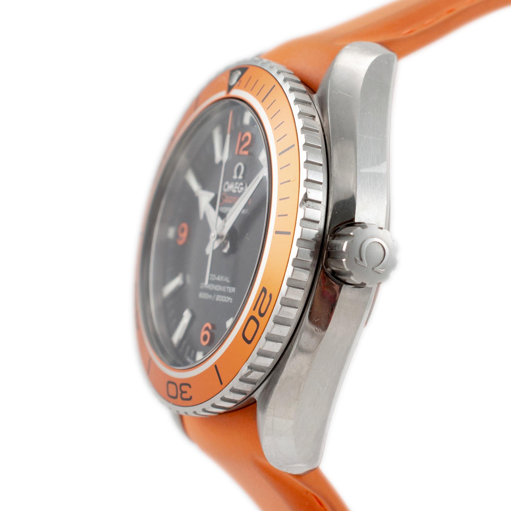 omega uhr herren orange