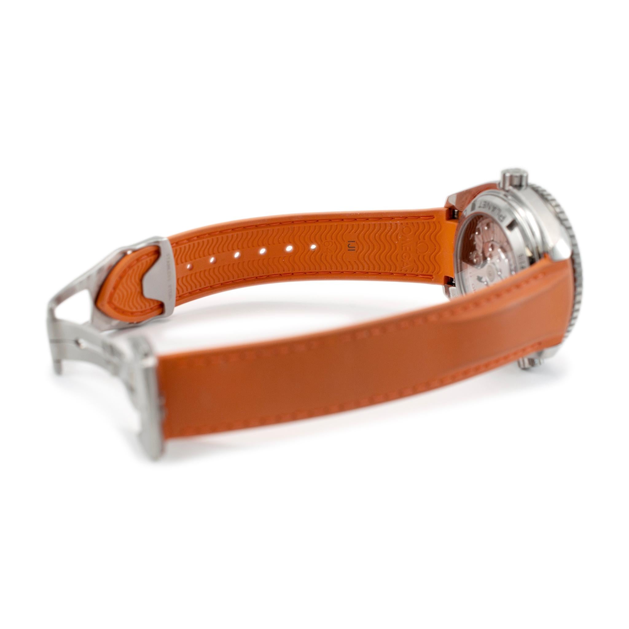 Omega Seamaster Planet Ocean 42MM 232.32.42.21.01.001 Orange Stahluhr 3