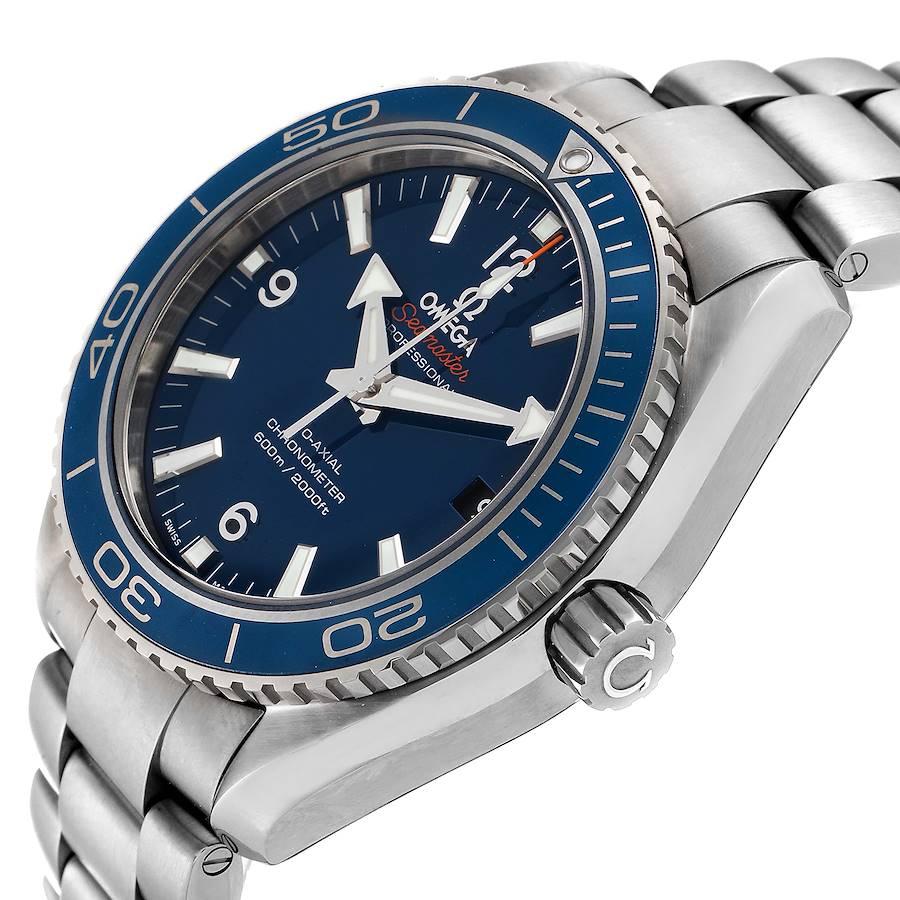 Men's Omega Seamaster Planet Ocean Watch 232.90.42.21.03.001 Box Card