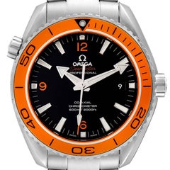 Used Omega Seamaster Planet Ocean Mens Watch 232.30.46.21.01.002 Box Card