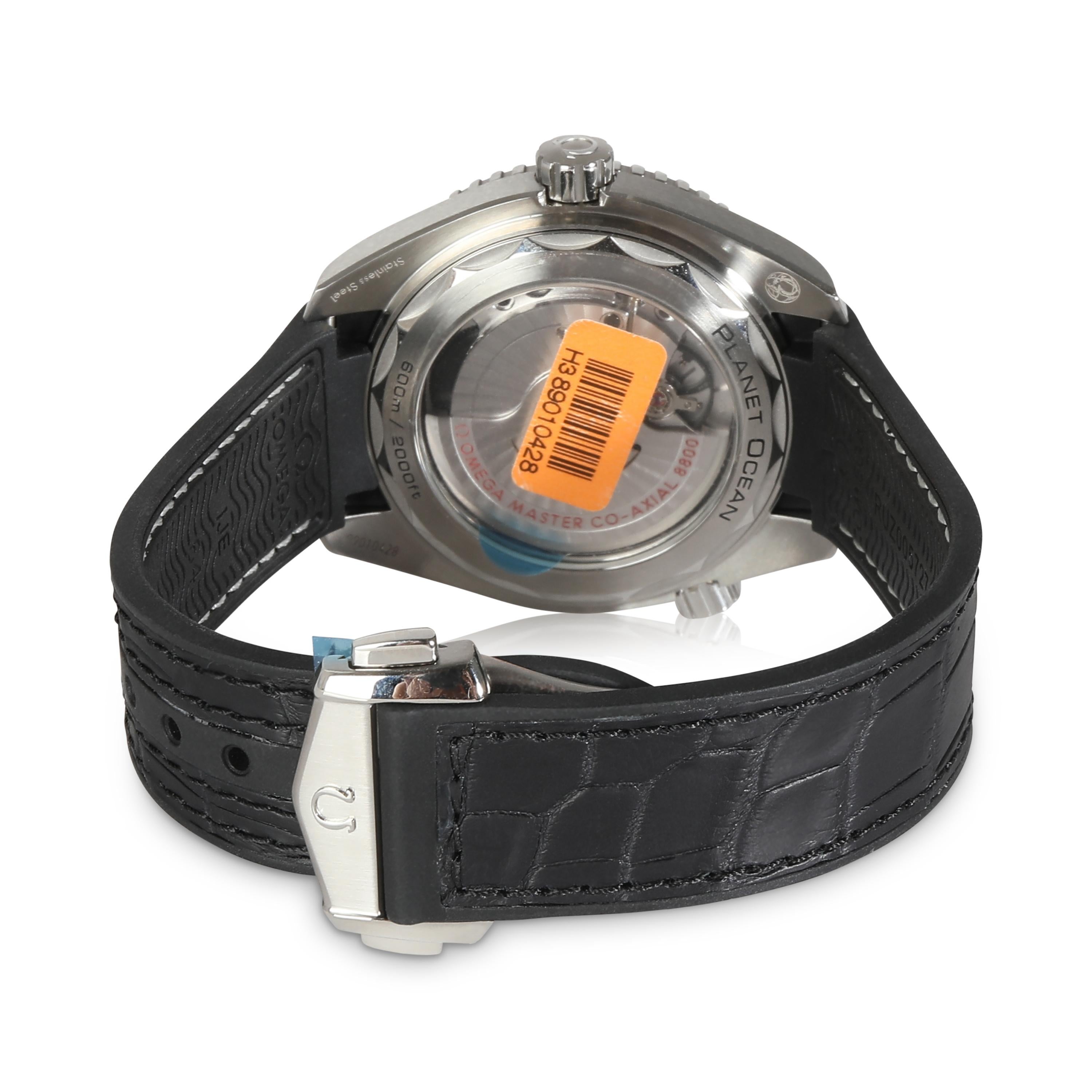 Omega Seamaster Planet Ocean 600m 215.18.40.20.01.001 Unisex Watch in  Stainless

SKU: 138966

PRIMARY DETAILS
Brand: Omega
Model: Seamaster Planet Ocean 600m
Country of Origin: Switzerland
Movement Type: Mechanical: Automatic/Kinetic
Year of