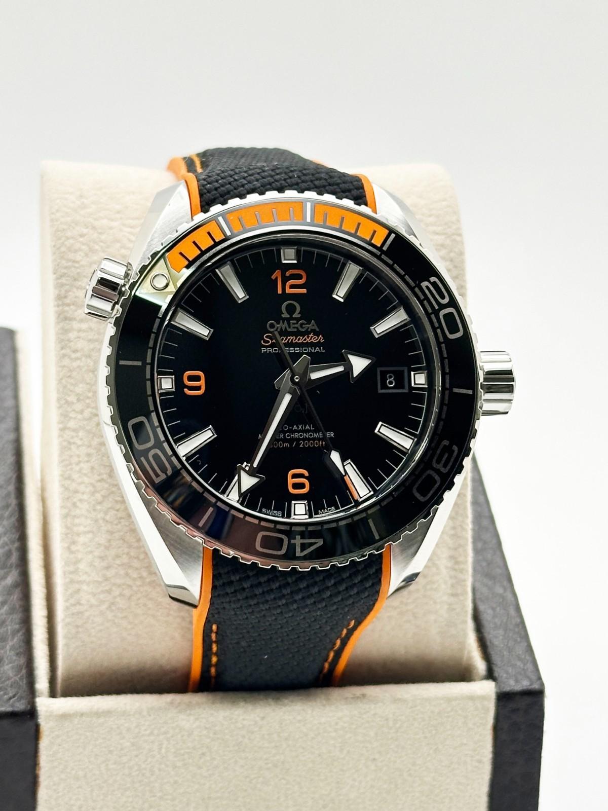 Omega Seamaster Planet Ocean 600m 215.32.44.21.01.001 Stainless Box Paper 2023 en vente 1