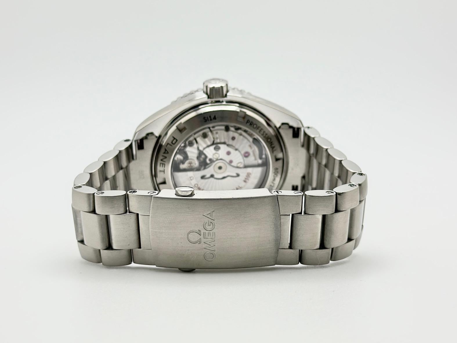 Omega Seamaster Planet Ocean 600M 232.30.46.21.01.001 45,5mm Acero Caja Papel en venta 1