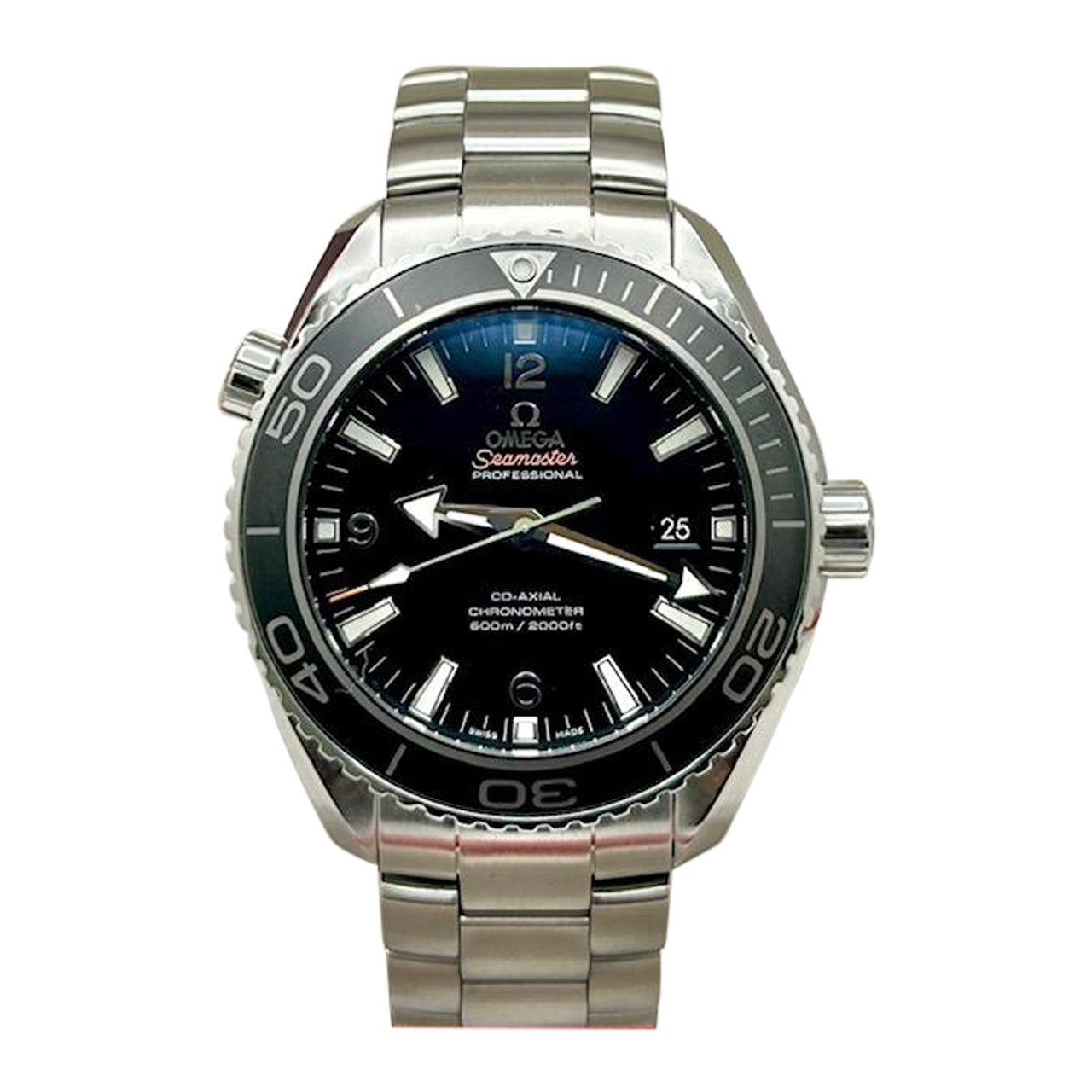 Omega Seamaster Planet Ocean 600M 232.30.46.21.01.001 45,5mm Acero Caja Papel