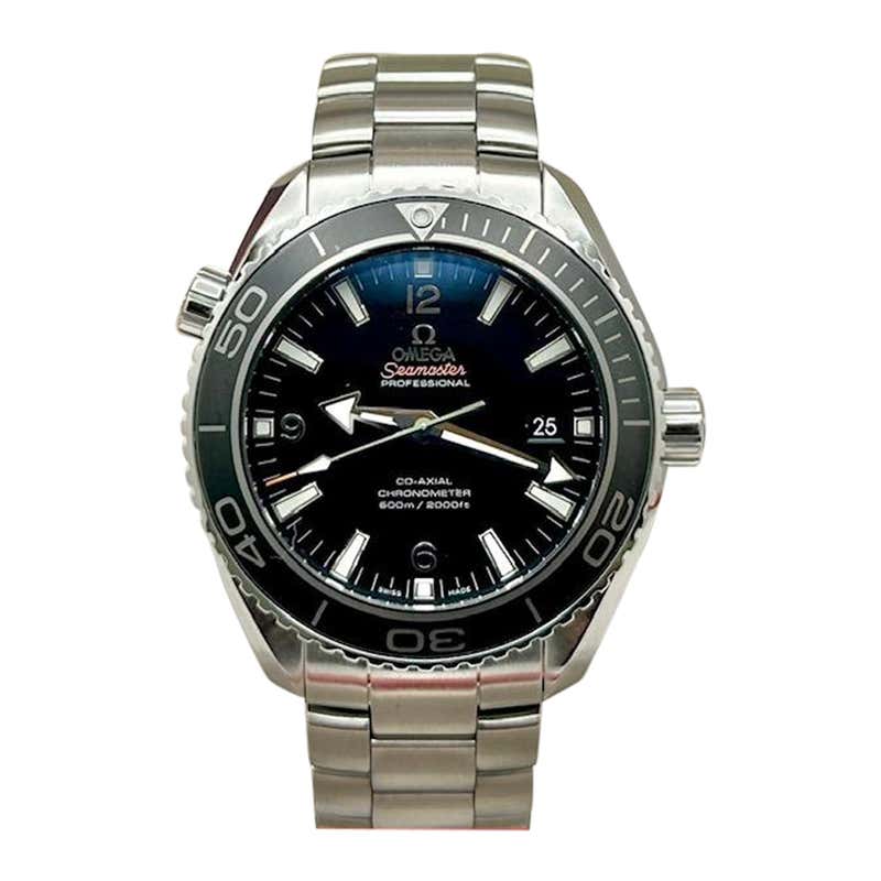 Omega 46 OMEGA Seamaster Planet Ocean Black Dial 232.30.46.51.01.003 Stainless ...