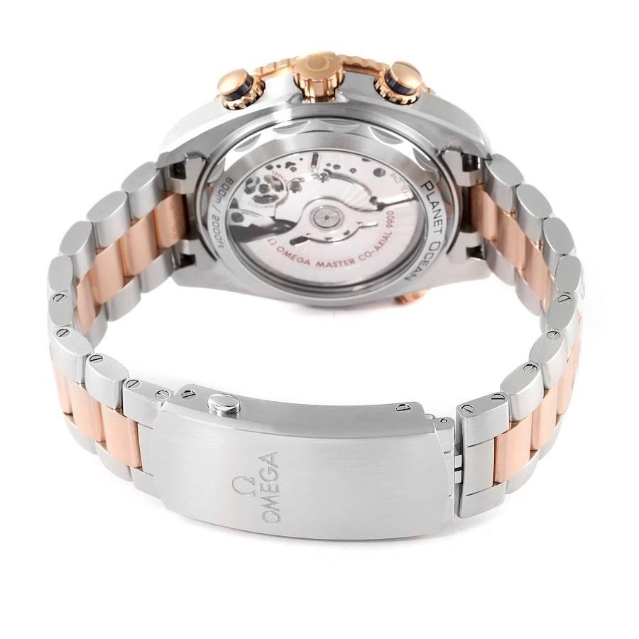 Omega Seamaster Planet Ocean 600m Co-Axial Uhr 215.20.46.51.03.001 Box-Karte im Angebot 3