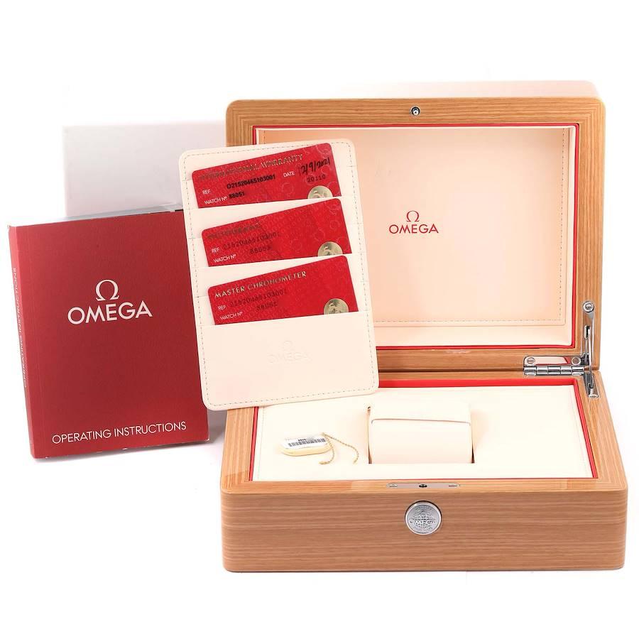 Omega Seamaster Planet Ocean 600m Co-Axial Uhr 215.20.46.51.03.001 Box-Karte im Angebot 5