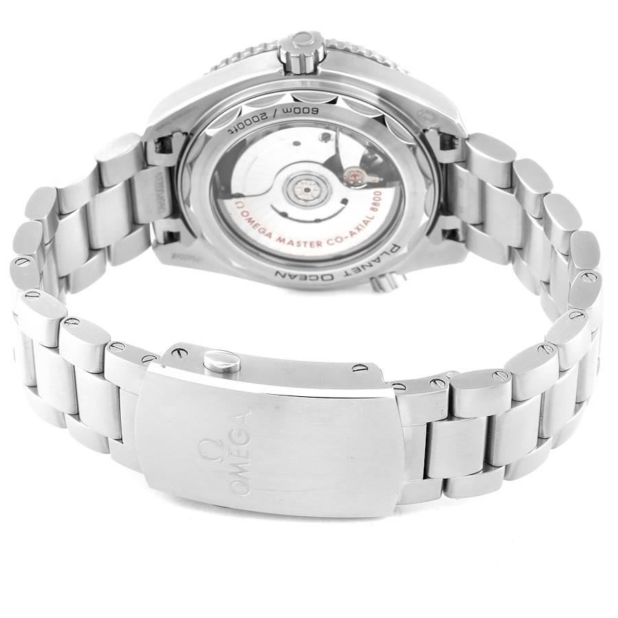Omega Seamaster Planet Ocean 600M Herrenuhr 215.30.40.20.04.001 Boxkartenkarte im Angebot 4
