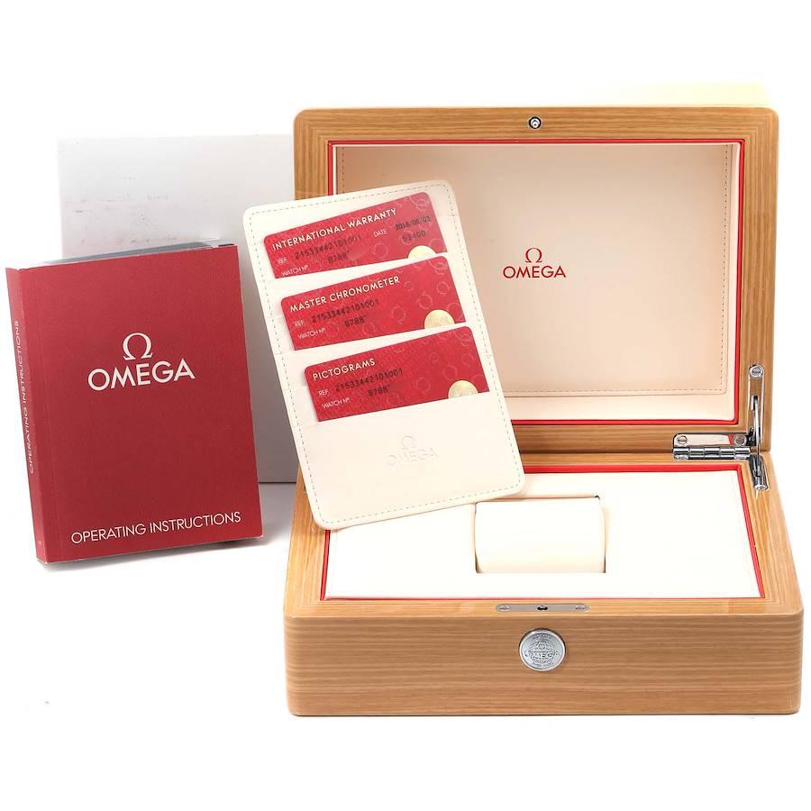 Omega Seamaster Planet Ocean 600m Men's Watch 215.33.44.21.01.001 Box Card 3