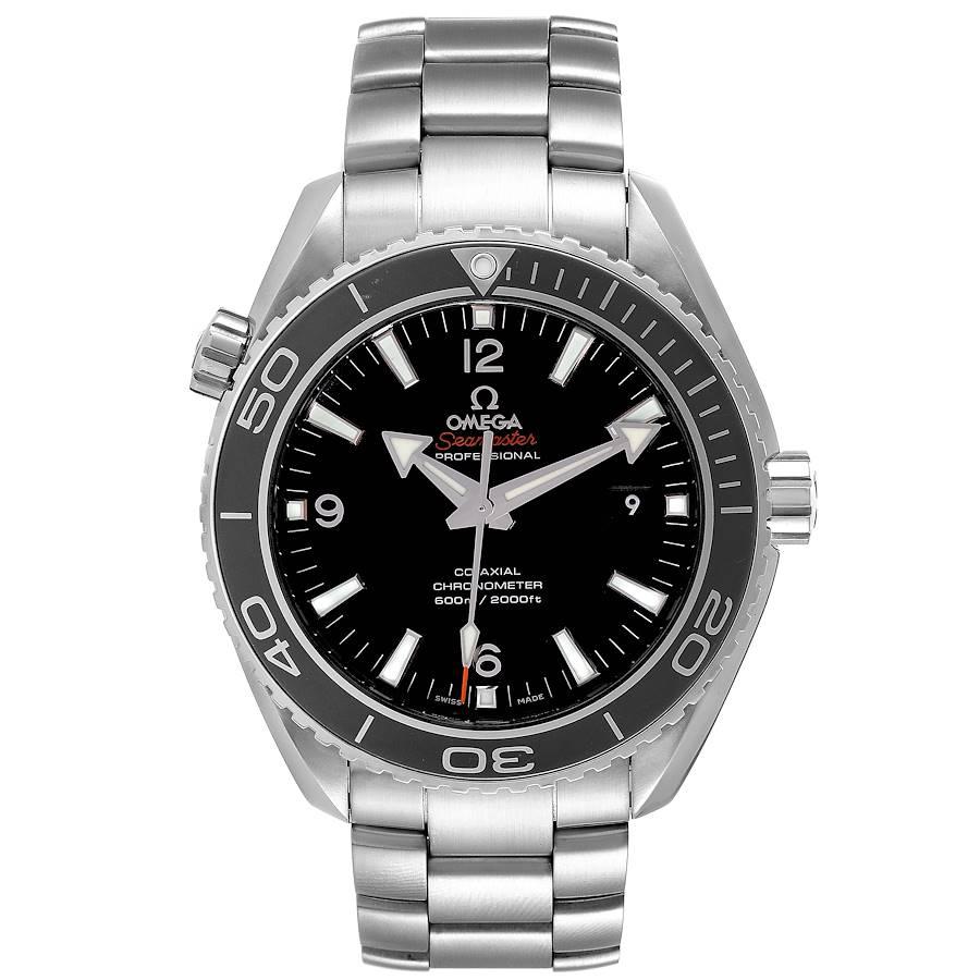 Omega Seamaster Planet Ocean 600M Herrenuhr 232.30.46.21.01.001 Box-Karte. Automatisches Chronographenwerk mit Automatikaufzug, Säulenradmechanismus und Co-Axial Hemmung für höhere Präzision, Stabilität und Langlebigkeit des Uhrwerks.