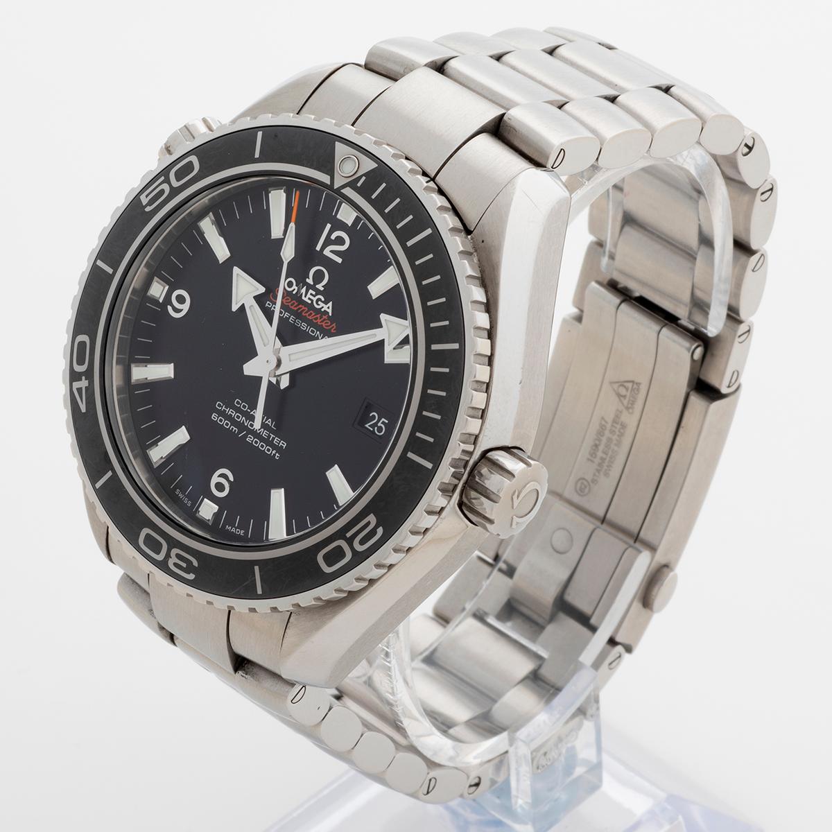Omega Seamaster Planet Ocean 600m Ref 23230462101001. Vollständiger Satz, Jahr 2012. für Damen oder Herren im Angebot