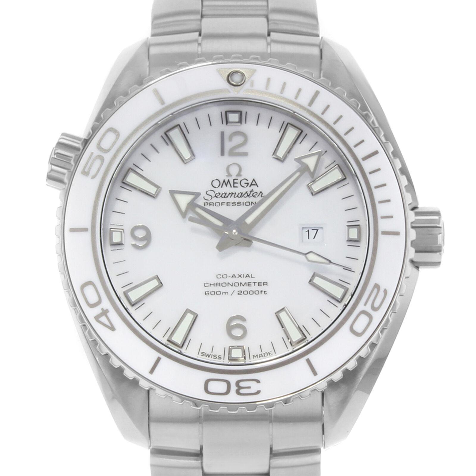 This display model Omega Seamaster 232.30.38.20.04.001 is a beautiful Unisex timepiece that is powered by an automatic movement which is cased in a stainless steel case. It has a round shape face, date dial and has hand sticks & numerals style