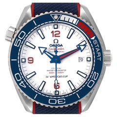 Omega Seamaster Planet Ocean America Cup LE Watch 215.32.43.21.04.001 Box Card