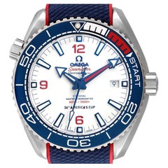 Omega Seamaster Planet Ocean America Cup LE Uhr 215.32.43.21.04.001 Ungetragen