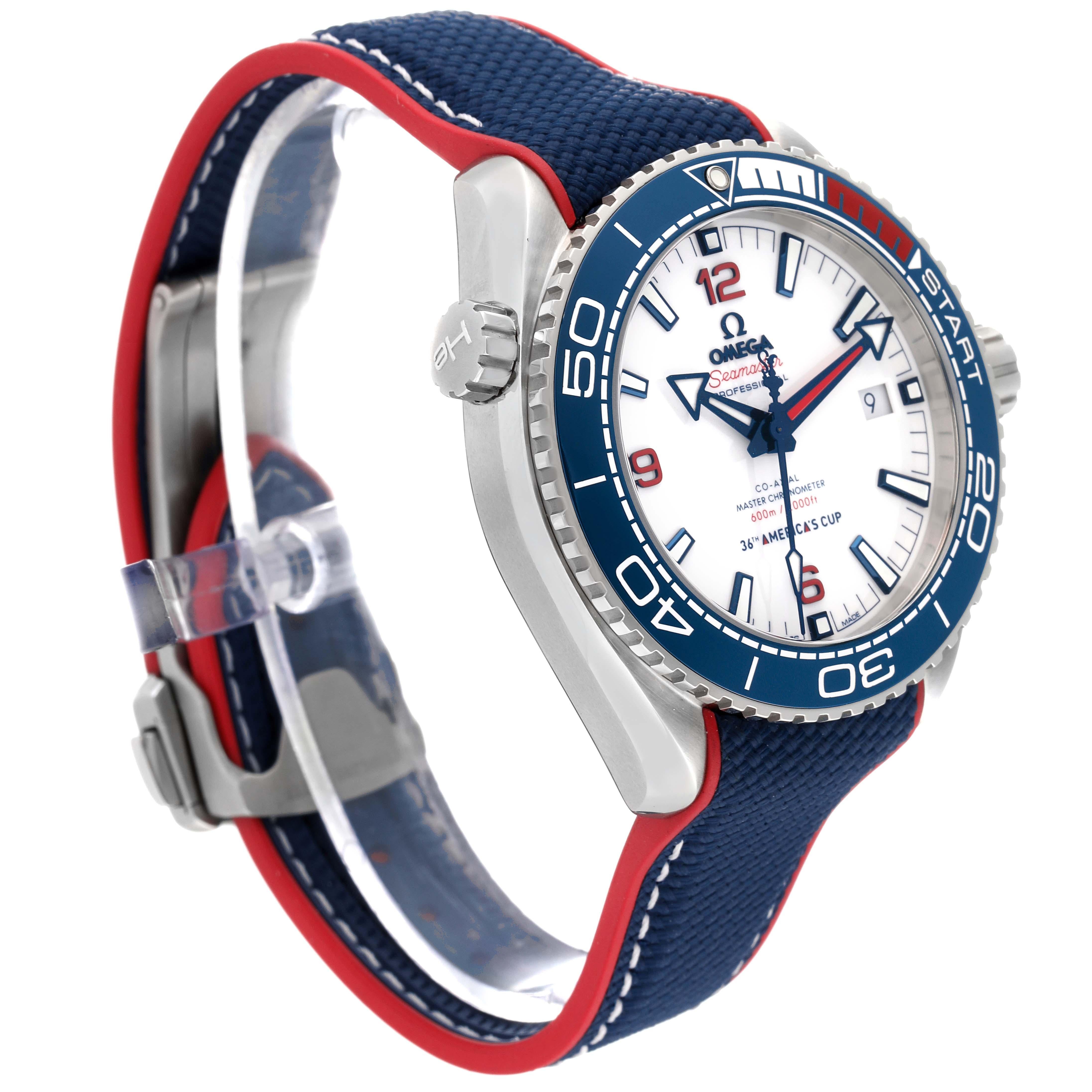 Omega Seamaster Planet Ocean America Cup Limited Edition Watch 1