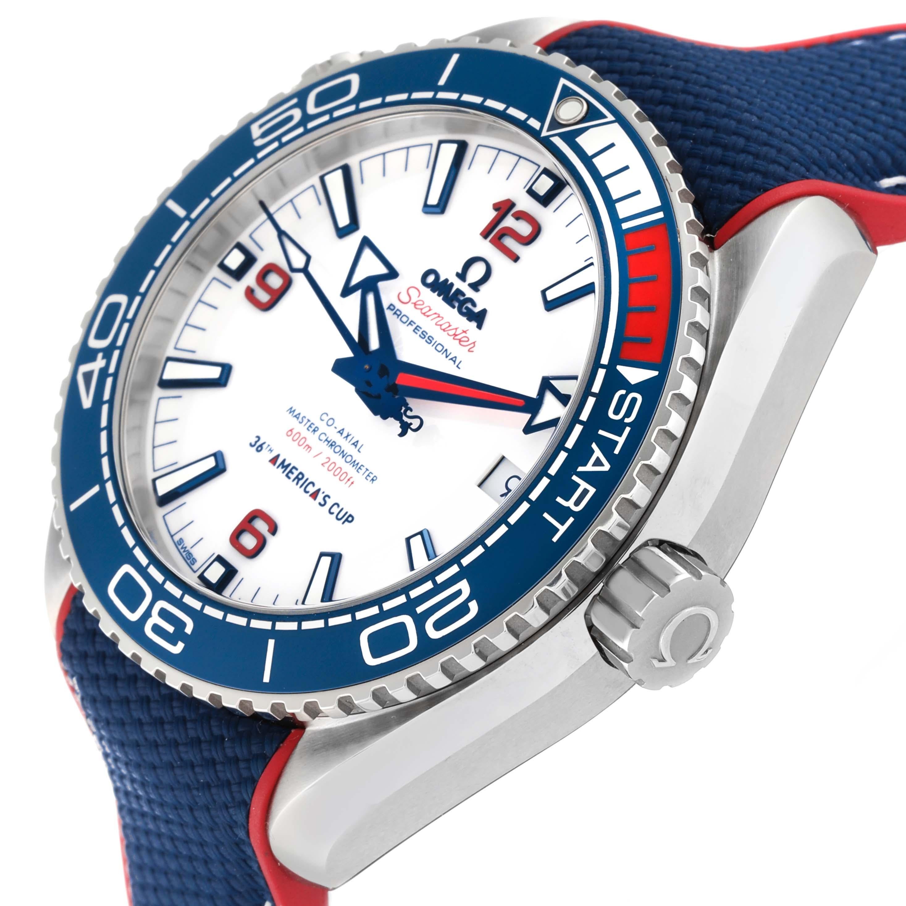 Omega Seamaster Planet Ocean America Cup Limited Edition Watch 2