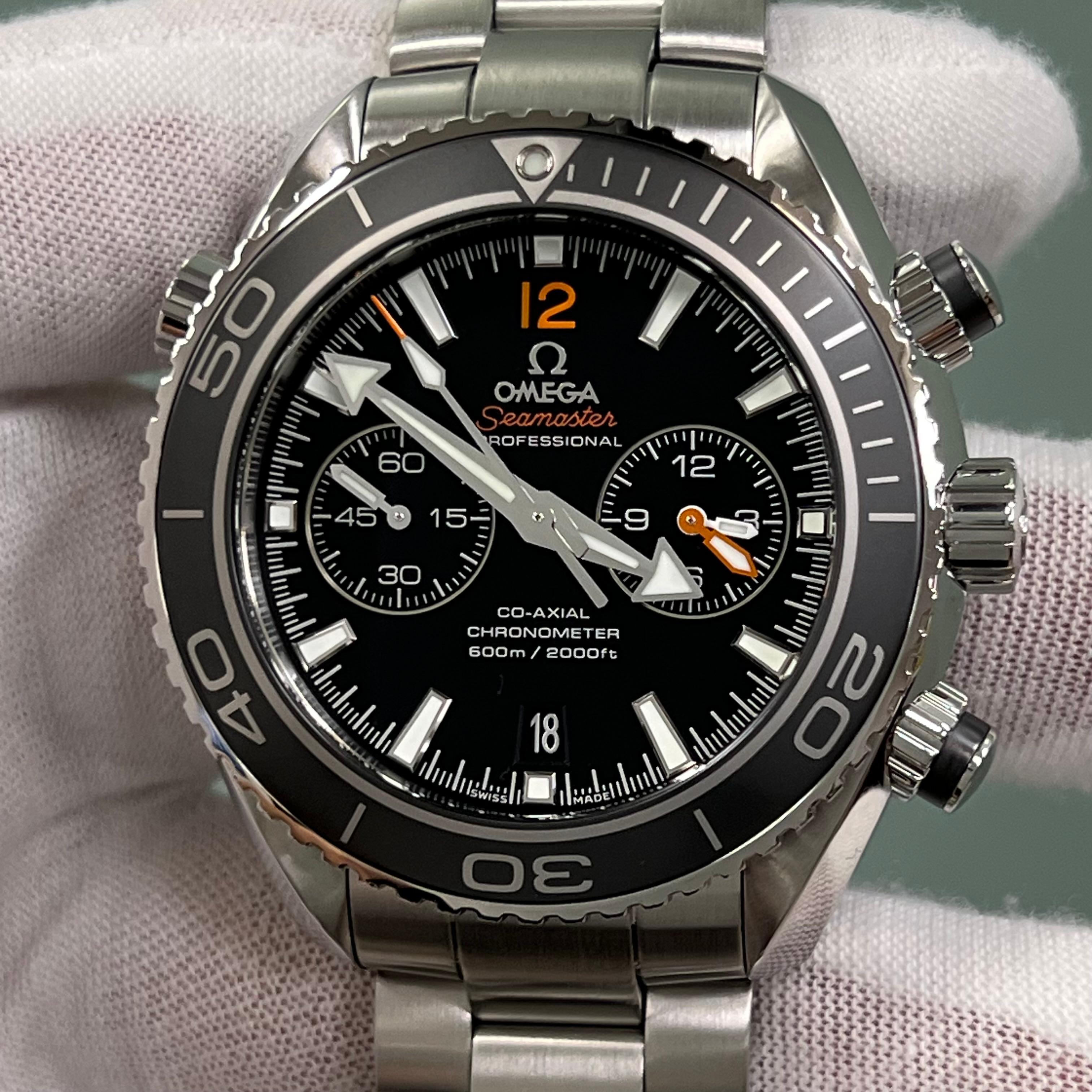 OMEGA Seamaster Planet Ocean Black Dial 232.30.46.51.01.003 Stainless Box Paper For Sale 7