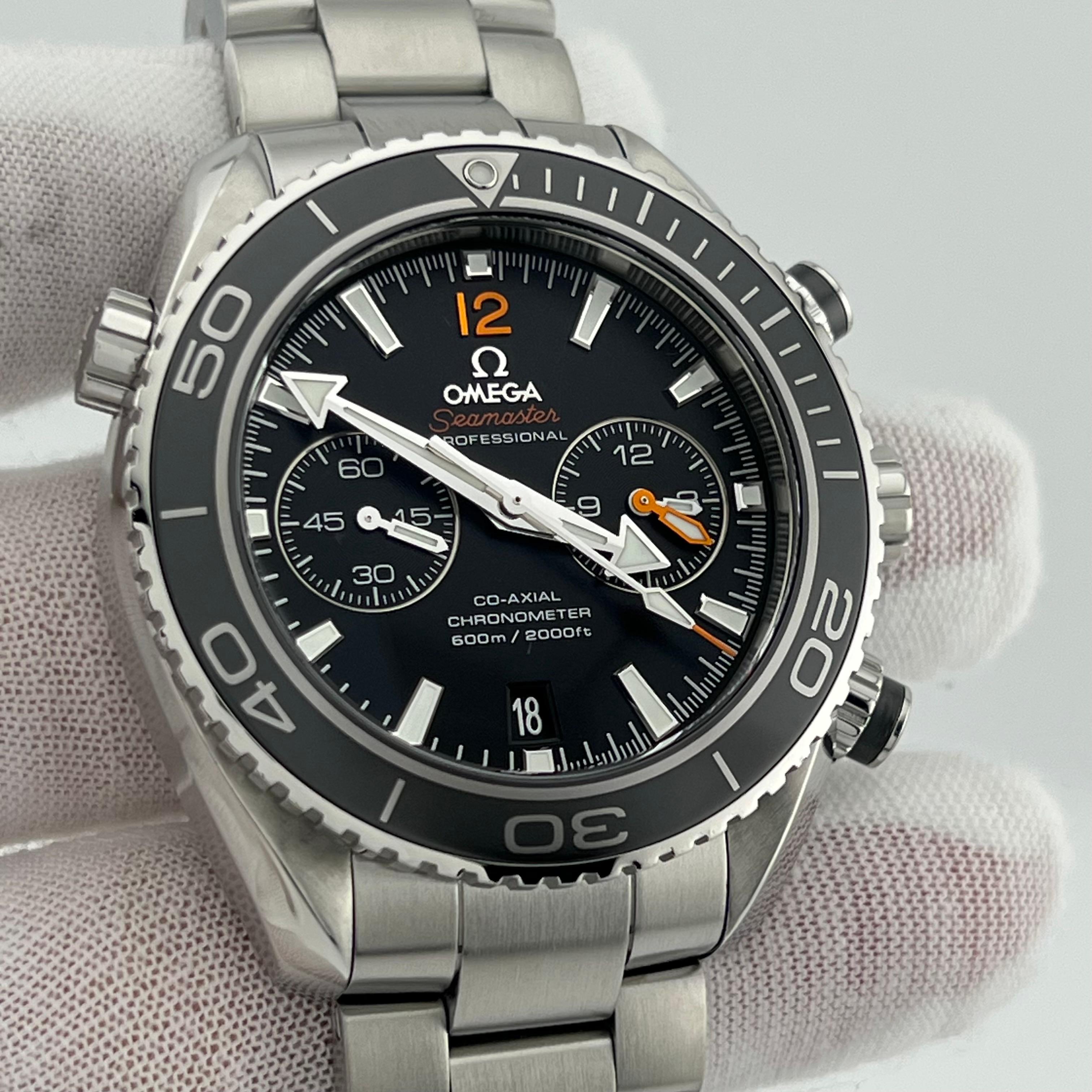 OMEGA Seamaster Planet Ocean Black Dial 232.30.46.51.01.003 Stainless Box Paper For Sale 4