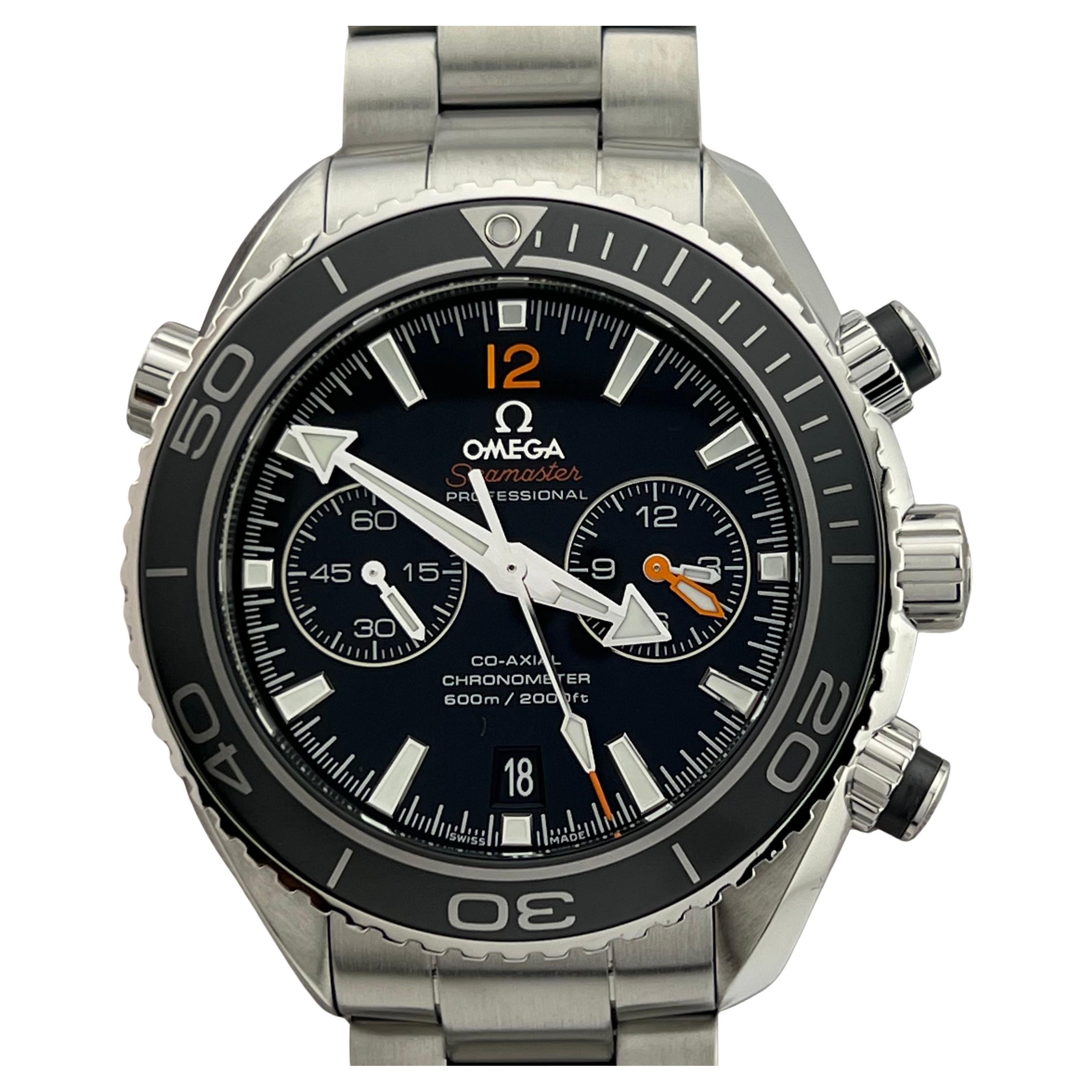 OMEGA Seamaster Planet Ocean Black Dial 232.30.46.51.01.003 Stainless Box Paper