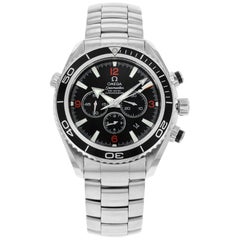 Used Omega Seamaster Planet Ocean Black Dial Steel Automatic Men’s Watch 2210.51.00