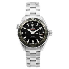 Used Omega Seamaster Planet Ocean Black Dial Steel Unisex Watch 232.30.38.20.01.001