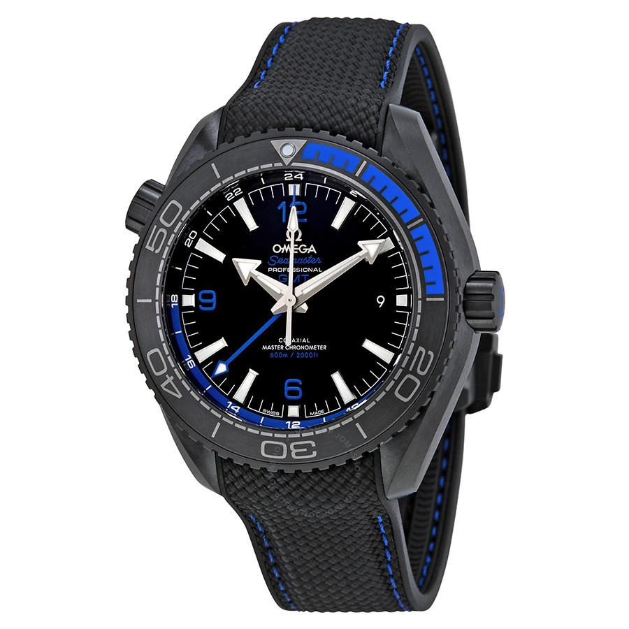 Omega Seamaster Planet Ocean Ceramic Black Dial Men’s Watch 215.92.46.22.01.002 In New Condition In New York, NY