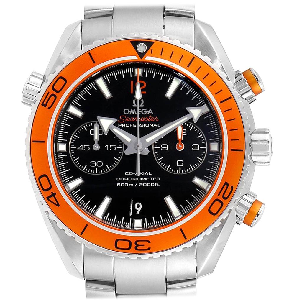 Omega Seamaster Planet Ocean Chrono 600M Men's Watch 232.30.46.51.01.002 For Sale