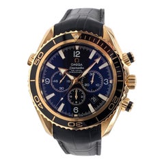 Omega Seamaster Planet Ocean Chronograph in 18k Rose Gold