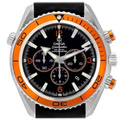 Omega Seamaster Planet Ocean Chronograph Mens Watch 2918.50.82 Box Card