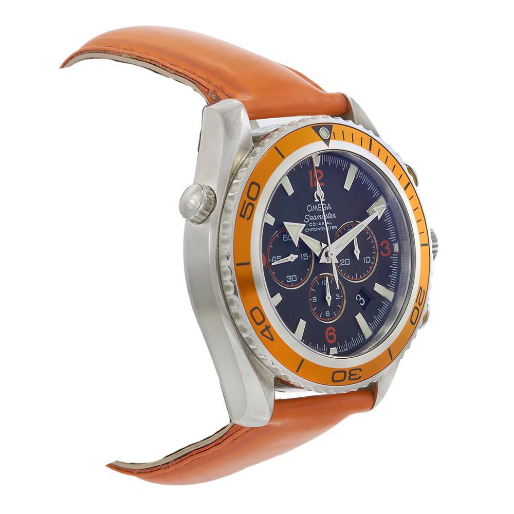 Omega Seamaster Planet Ocean Chronograph Ref. 2918.50.38 For Sale 1