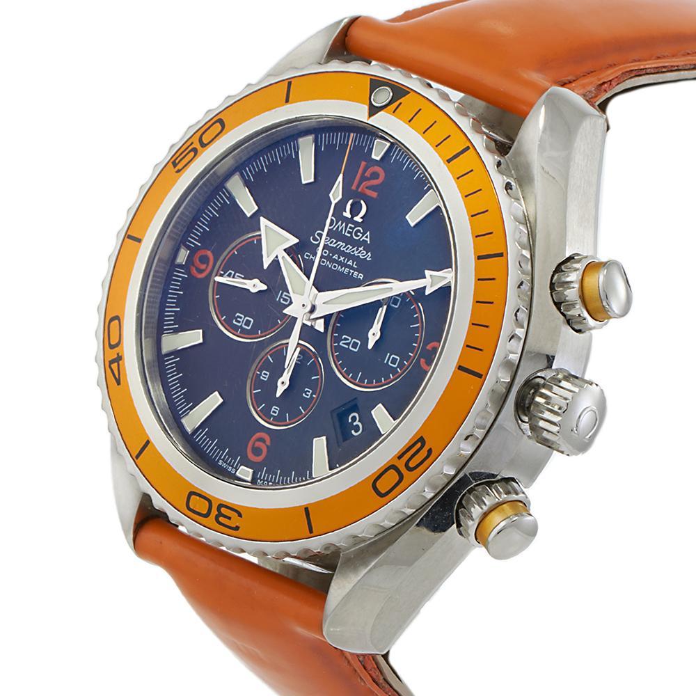 Omega Seamaster Planet Ocean Chronograph Ref. 2918.50.38 For Sale 2