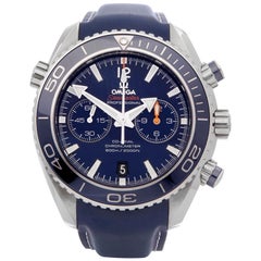 Used Omega Seamaster Planet Ocean Chronograph Stainless Steel 23292465103001