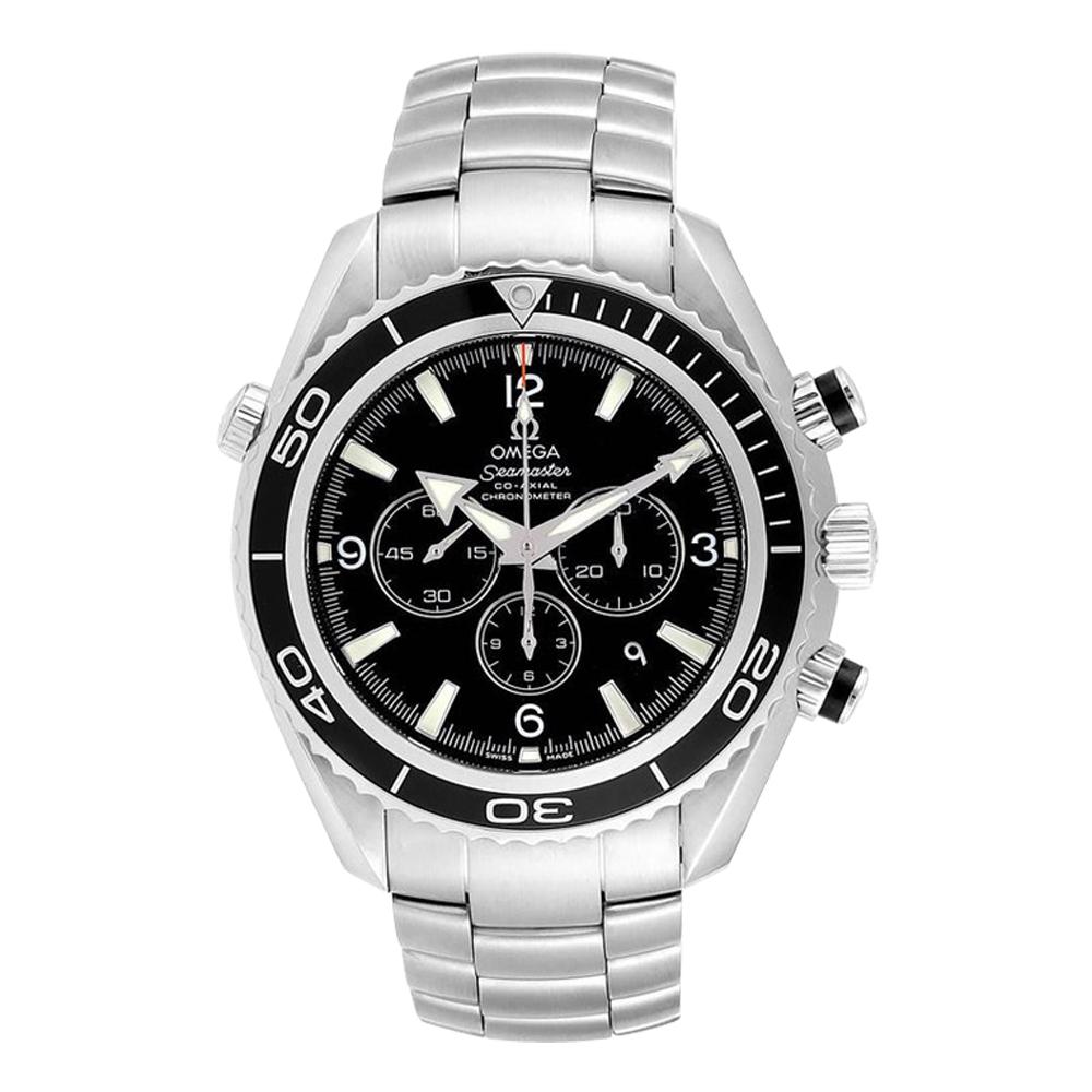 Omega Seamaster Planet Ocean Chronograph Uhr 2210,50,00 Kartene