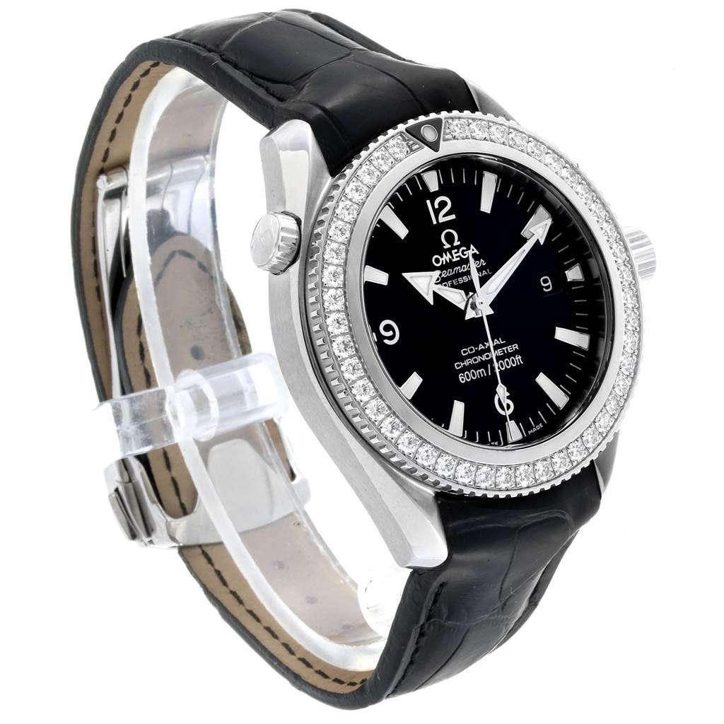 Omega Seamaster Planet Ocean Diamond Men's Watch 222.18.42.20.01.001 For Sale 1