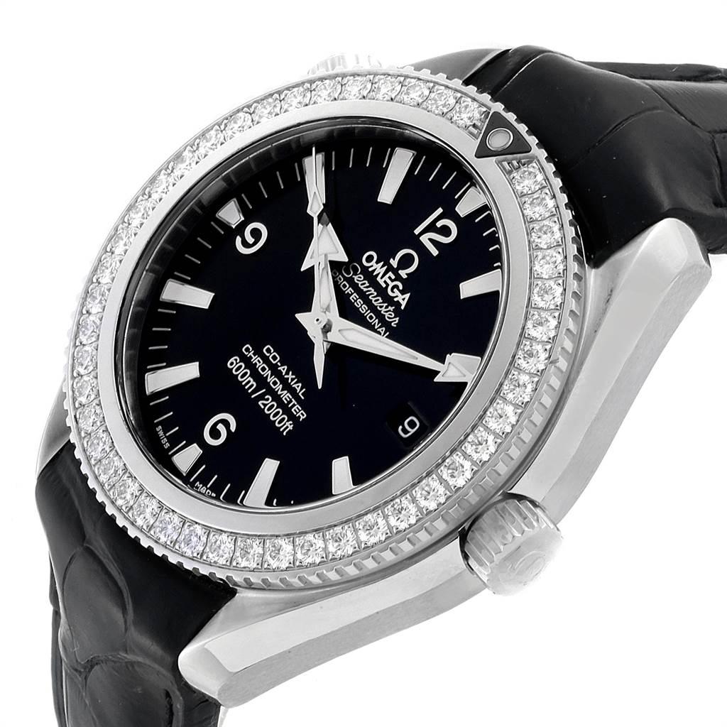 Omega Seamaster Planet Ocean Diamond Men's Watch 222.18.42.20.01.001 For Sale 3
