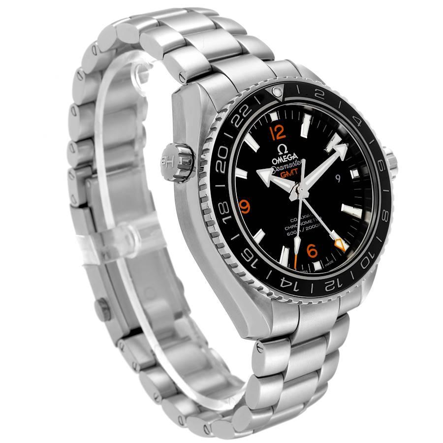 Omega Seamaster Planet Ocean GMT 600m Watch 232.30.44.22.01.002 Box Card In Excellent Condition For Sale In Atlanta, GA