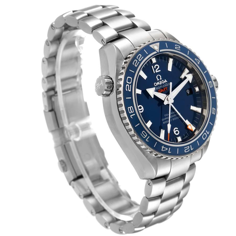 Omega Seamaster Planet Ocean GMT 600m Orologio 232.92.44.22.03.001 Scheda Box In condizioni ottime a Atlanta, GA
