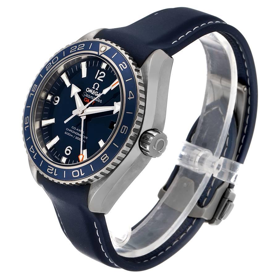 Men's Omega Seamaster Planet Ocean GMT 600m Watch 232.92.44.22.03.001 Box Card