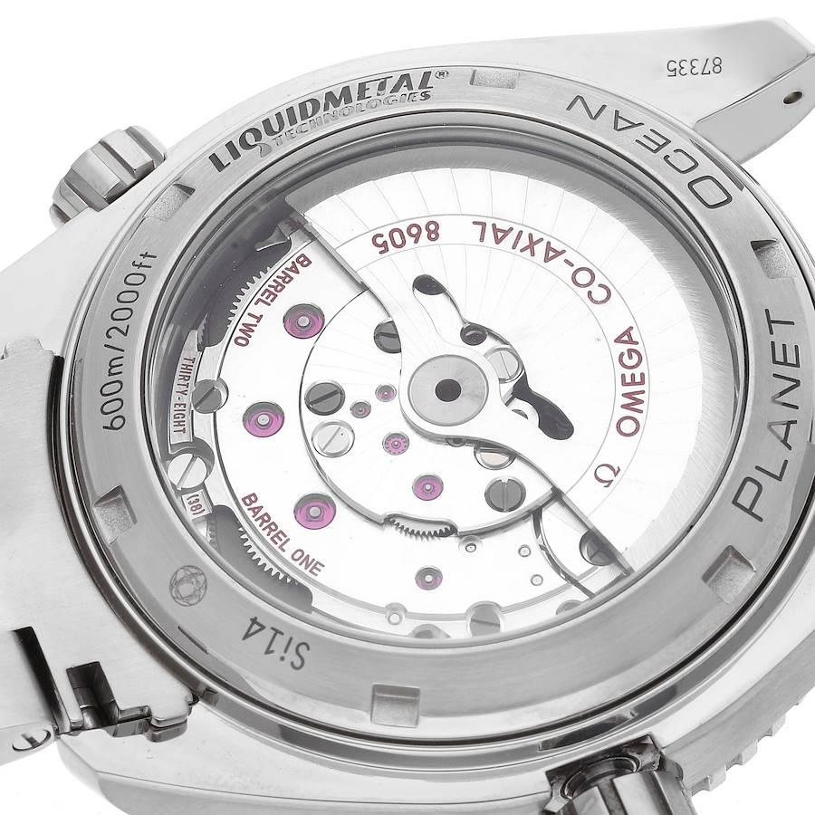 Omega Seamaster Planet Ocean GMT 600m Orologio 232.92.44.22.03.001 Scheda Box 2