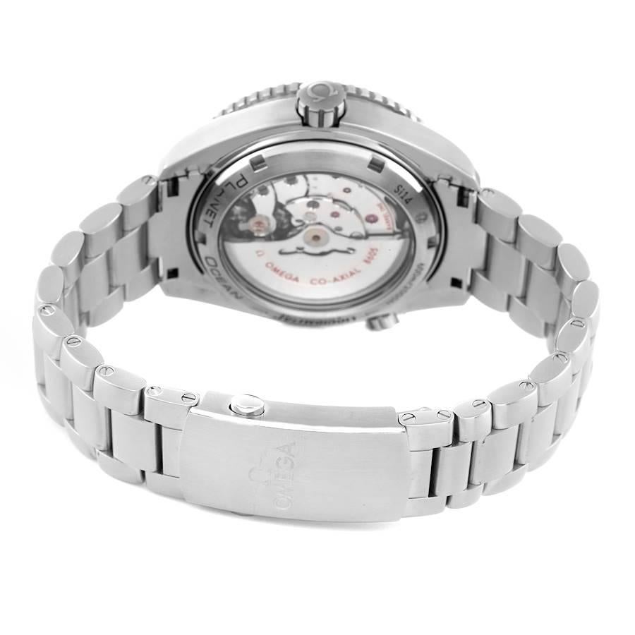 Omega Seamaster Planet Ocean GMT 600m Orologio 232.92.44.22.03.001 Scheda Box 3