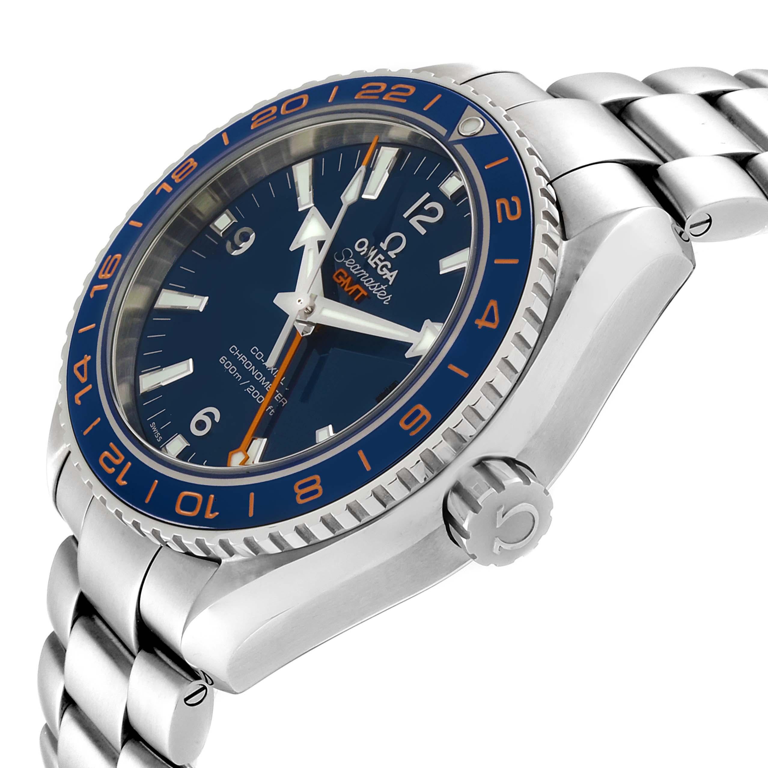 Omega Seamaster Planet Ocean GMT GoodPlanet Men's Watch 232.30.44.22.03.001 2