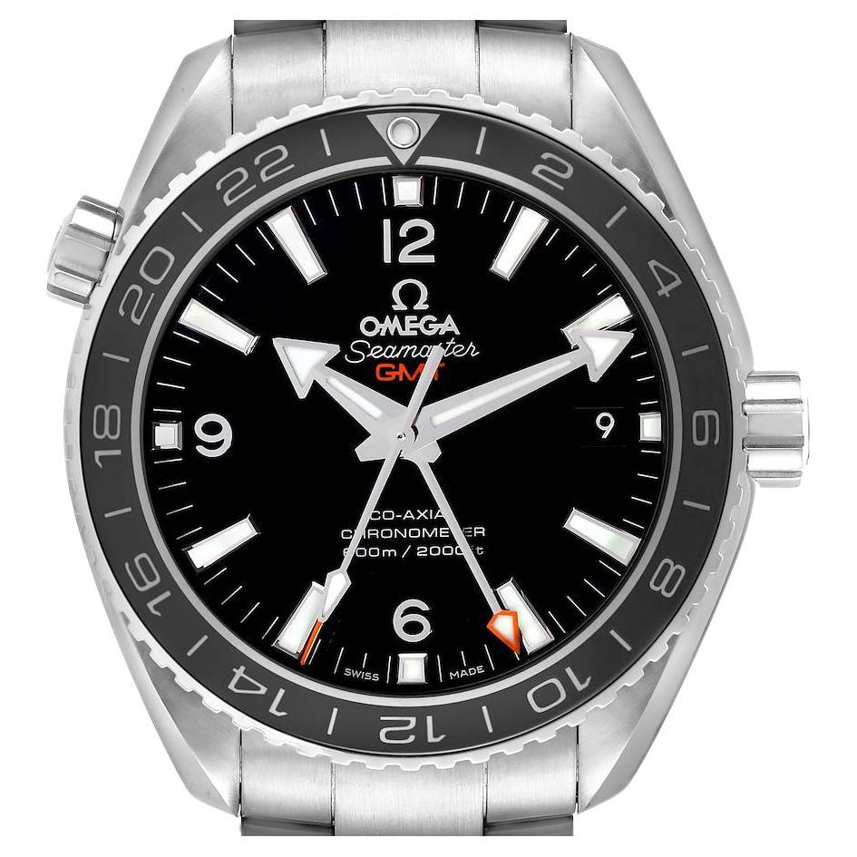 Omega Seamaster Planet Ocean GMT Mens Watch 232.30.44.22.01.001 Box Card For Sale