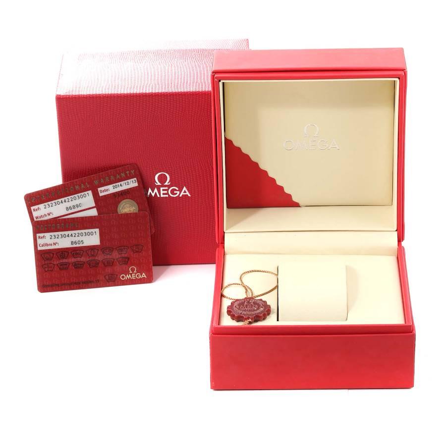 Omega Seamaster Planet Ocean GMT Orologio Uomo 232.30.44.22.03.001 Scheda Box 7