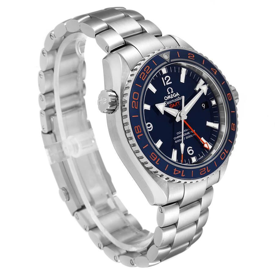 Omega Seamaster Planet Ocean GMT Herrenuhr 232.30.44.22.03.001 Box-Karte im Angebot 1